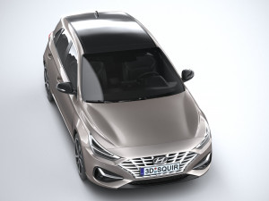 Hyundai i30 2020 Modèle 3D