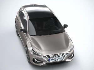 Hyundai i30 2020 3D Model