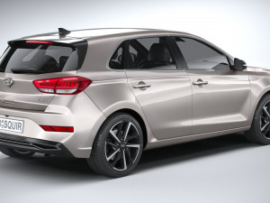 Hyundai i30 2020 Modèle 3D