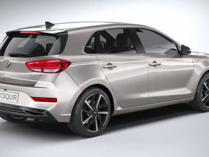 Hyundai i30 2020 3D Model