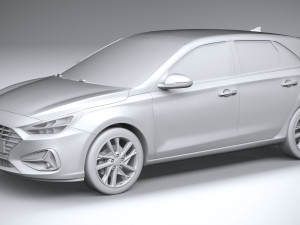 Hyundai i30 2020 Modèle 3D