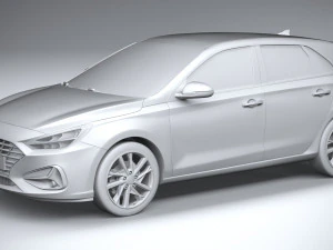 Hyundai i30 2020 3D Model