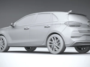 Hyundai i30 2020 3D Model