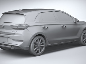 Hyundai i30 2020 Modèle 3D