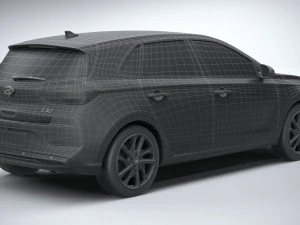 Hyundai i30 2020 3D Model