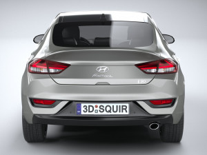 Hyundai i30 Fastback 2019 3D Model