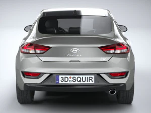 Hyundai i30 Fastback 2019 3D Model