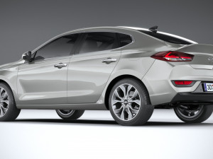 Hyundai i30 Fastback 2019 3D Model