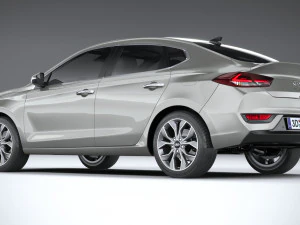 Hyundai i30 Fastback 2019 3D Model