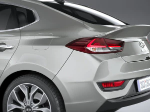 Hyundai i30 Fastback 2019 3D Model