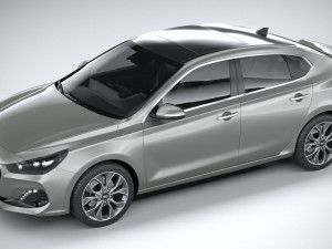 Hyundai i30 Fastback 2019 3D Model