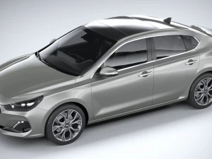 Hyundai i30 Fastback 2019 3D Model