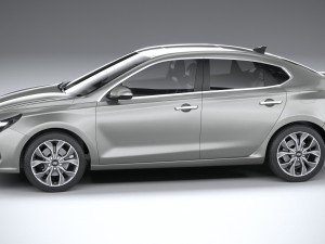 Hyundai i30 Fastback 2019 3D Model