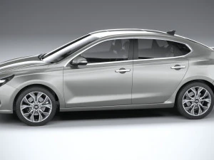 Hyundai i30 Fastback 2019 3D Model