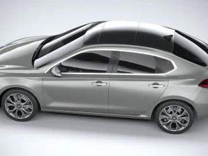Hyundai i30 Fastback 2019 3D Model