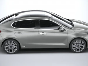 Hyundai i30 Fastback 2019 3D Model