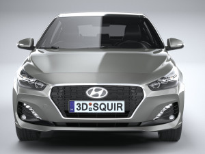 Hyundai i30 Fastback 2019 3D Model