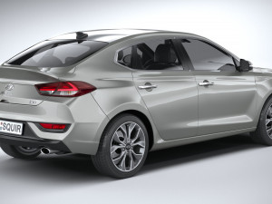 Hyundai i30 Fastback 2019 3D Model