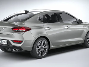 Hyundai i30 Fastback 2019 3D Model