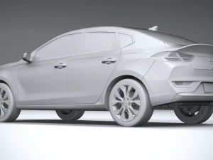 Hyundai i30 Fastback 2019 3D Model