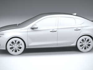 Hyundai i30 Fastback 2019 3D Model