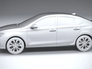 Hyundai i30 Fastback 2019 3D Model