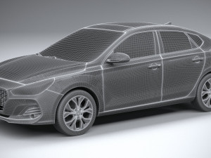 Hyundai i30 Fastback 2019 3D Model