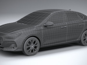 Hyundai i30 Fastback 2019 3D Model