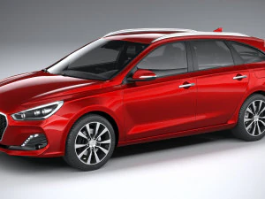 Hyundai i30 2019 Modelo 3D