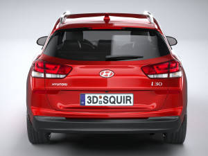 Hyundai i30 Wagon 2019 3D 모델