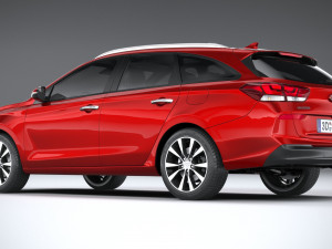 Hyundai i30 Wagon 2019 3D 모델
