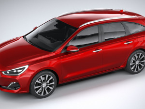Hyundai i30 Wagon 2019 3D 모델