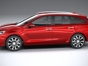 Hyundai i30 Wagon 2019 3D 모델