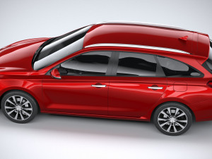 Hyundai i30 Wagon 2019 3D 모델