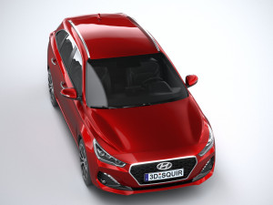 Hyundai i30 Wagon 2019 3D 모델