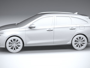 Hyundai i30 Wagon 2019 3D 모델