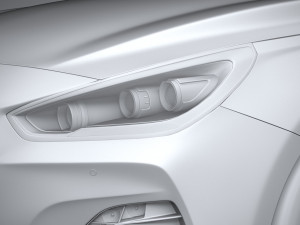 Hyundai i30 Wagon 2019 3D 모델