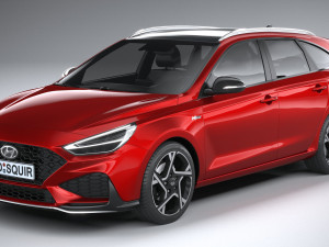 Hyundai i30 Wagon N-line 2020 3D Model