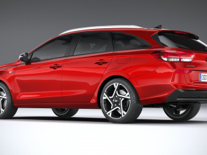 Hyundai i30 Wagon N-line 2020 3D Model