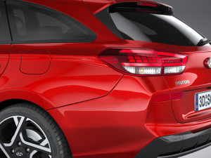 Hyundai i30 Wagon N-line 2020 3D Model