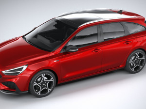 Hyundai i30 Wagon N-line 2020 3D Model