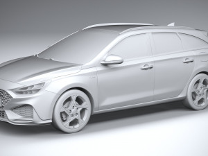 Hyundai i30 Wagon N-line 2020 3D Model