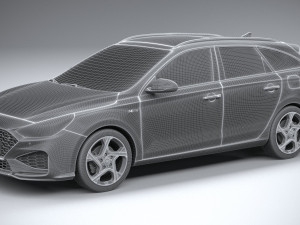 Hyundai i30 Wagon N-line 2020 3D Model