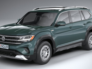 Volkswagen Atlas Basecamp 2021 Modelo 3D