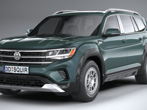 Volkswagen Atlas Basecamp 2021 Modelo 3D