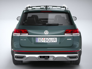 Volkswagen Atlas Basecamp 2021 Modelo 3D