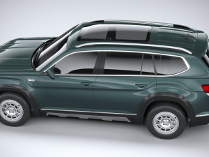 Volkswagen Atlas Basecamp 2021 Modelo 3D