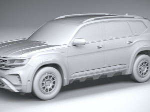 Volkswagen Atlas Basecamp 2021 Modelo 3D