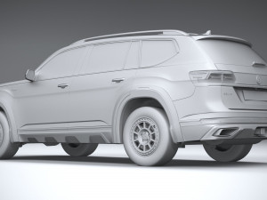 Volkswagen Atlas Basecamp 2021 Modelo 3D