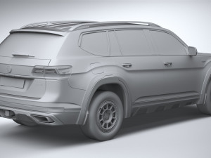 Volkswagen Atlas Basecamp 2021 Modelo 3D